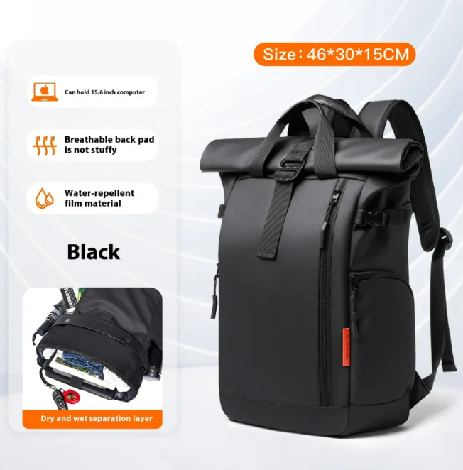 Men's Durable Waterproof Travel Backpack