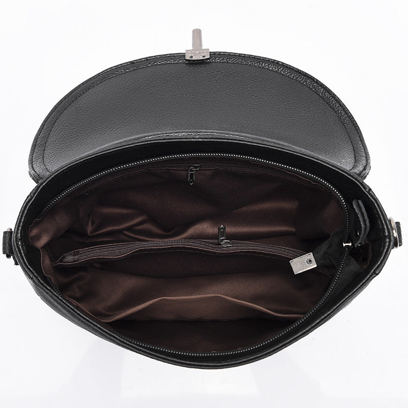 2024 Women's Genuine Leather Crossbody Bag - Stylish