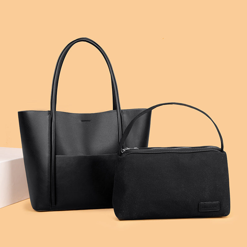 2023 New Women's Genuine Leather Tote Bag (Large)