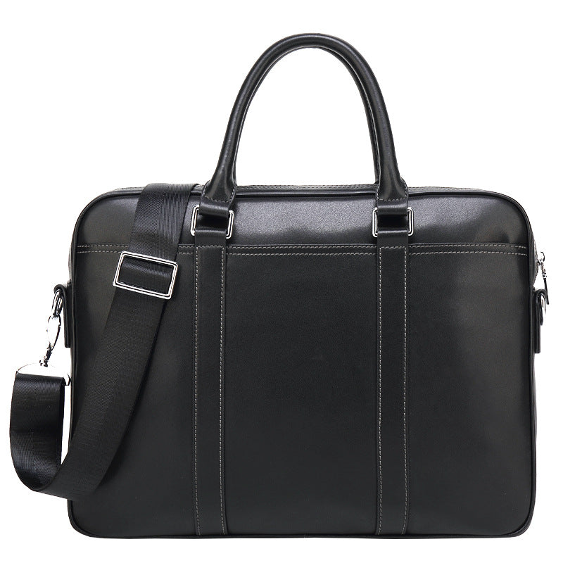 Men's Leather Messenger and Briefcase Bag