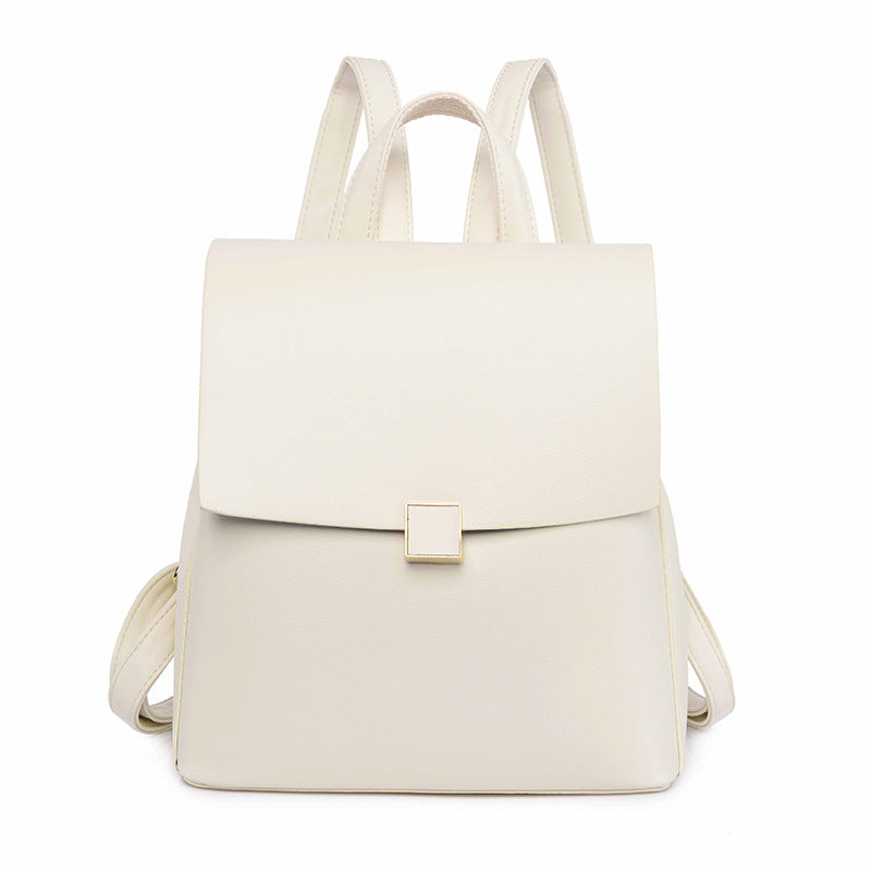Soft Leather Versatile Student Fashion Travel Bag