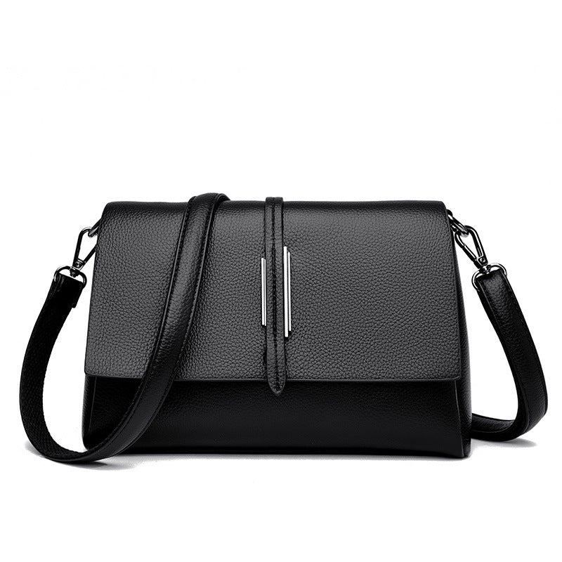 2022 Spring New Korean Minimalist Soft Leather Bag
