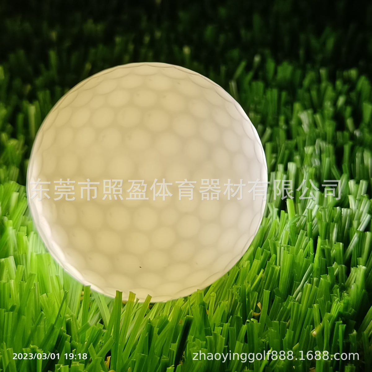 LED Golf Practice Balls with Logo Printing (Glow-in-Dark)