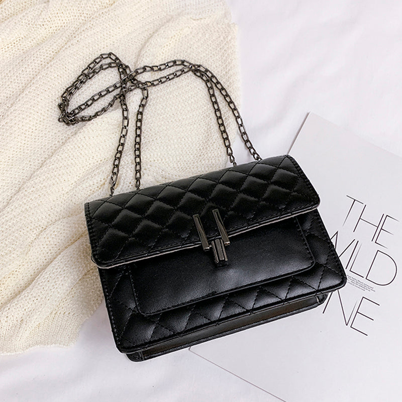 Chain Bag, Small Purse, Leather Handbag