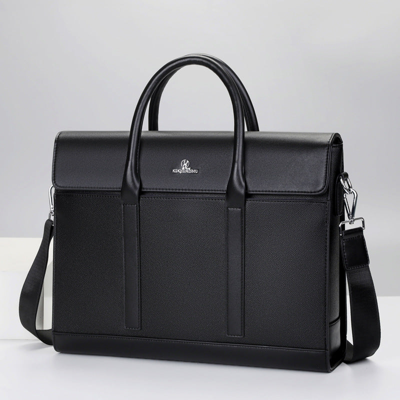 Koochi Kangaroo Business Men's Leather Briefcase Bag