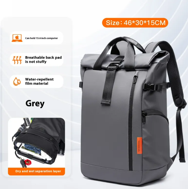 Men's Durable Waterproof Travel Backpack