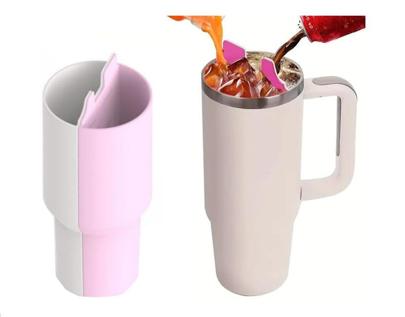 Gobelet Stanley Dual Drink 40 oz – Crème/Rose