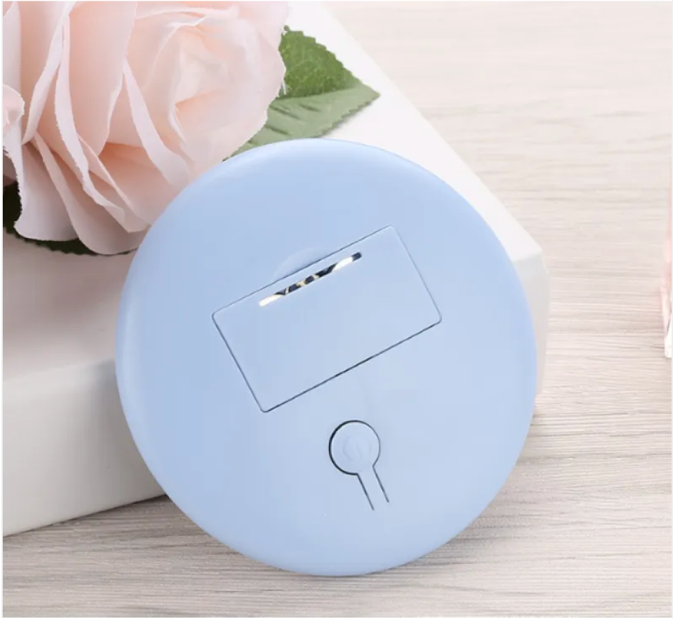 Miroir de Maquillage LED Rechargeable | Miroir de Beauté Portable HD
