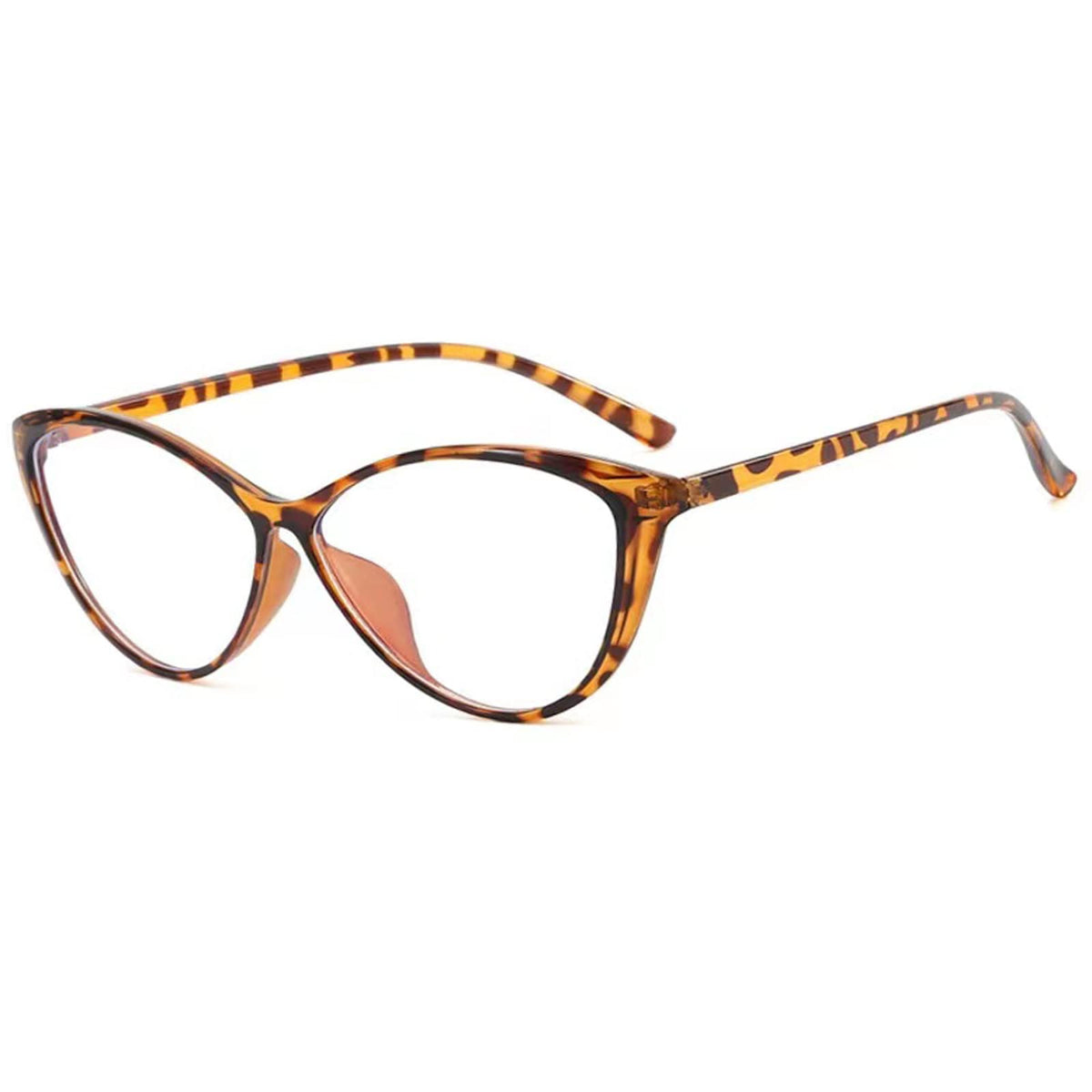 BOQGYAS Cat Eye Nearsighted Glasses -3.00 Distance Glasses Womens Shortsighted Glasses