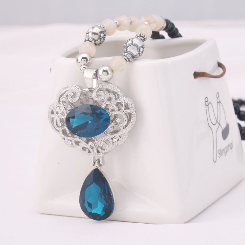 Long Necklace, Sweater Necklace, Accessory Necklace