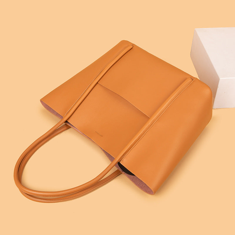 2023 New Women's Genuine Leather Tote Bag (Large)