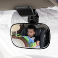 utiiy Rétroviseur de voiture pour bébé Rétroviseur de voiture pour chien Rétroviseur d'observation de siège arrière pour enfants et animaux domestiques