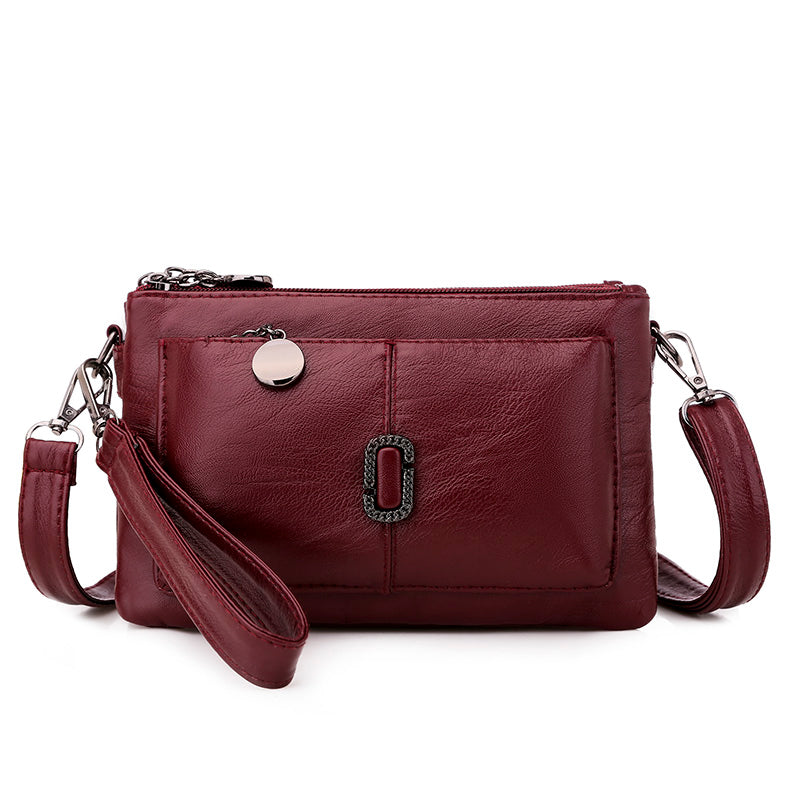 Women's PU Leather Shoulder Crossbody Bag