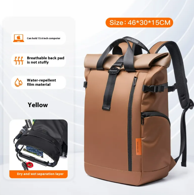 Men's Durable Waterproof Travel Backpack