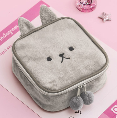 Portable Small Makeup Bag and Organizer Pouch