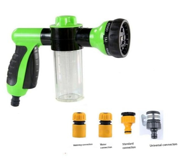 Lavage pour chiens en extérieur, pulvérisateur de douche pour animaux de compagnie haute pression, brosse de douche pour chiens et animaux de compagnie