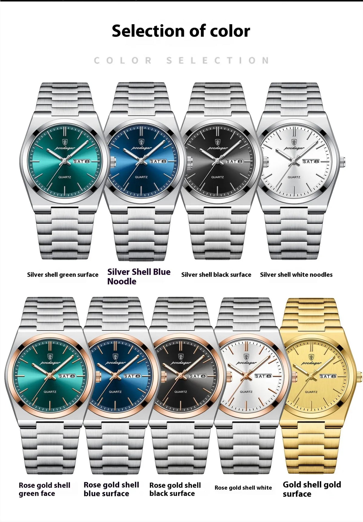 Montre Homme Ultra-fine Étanche Lumineuse à Quartz