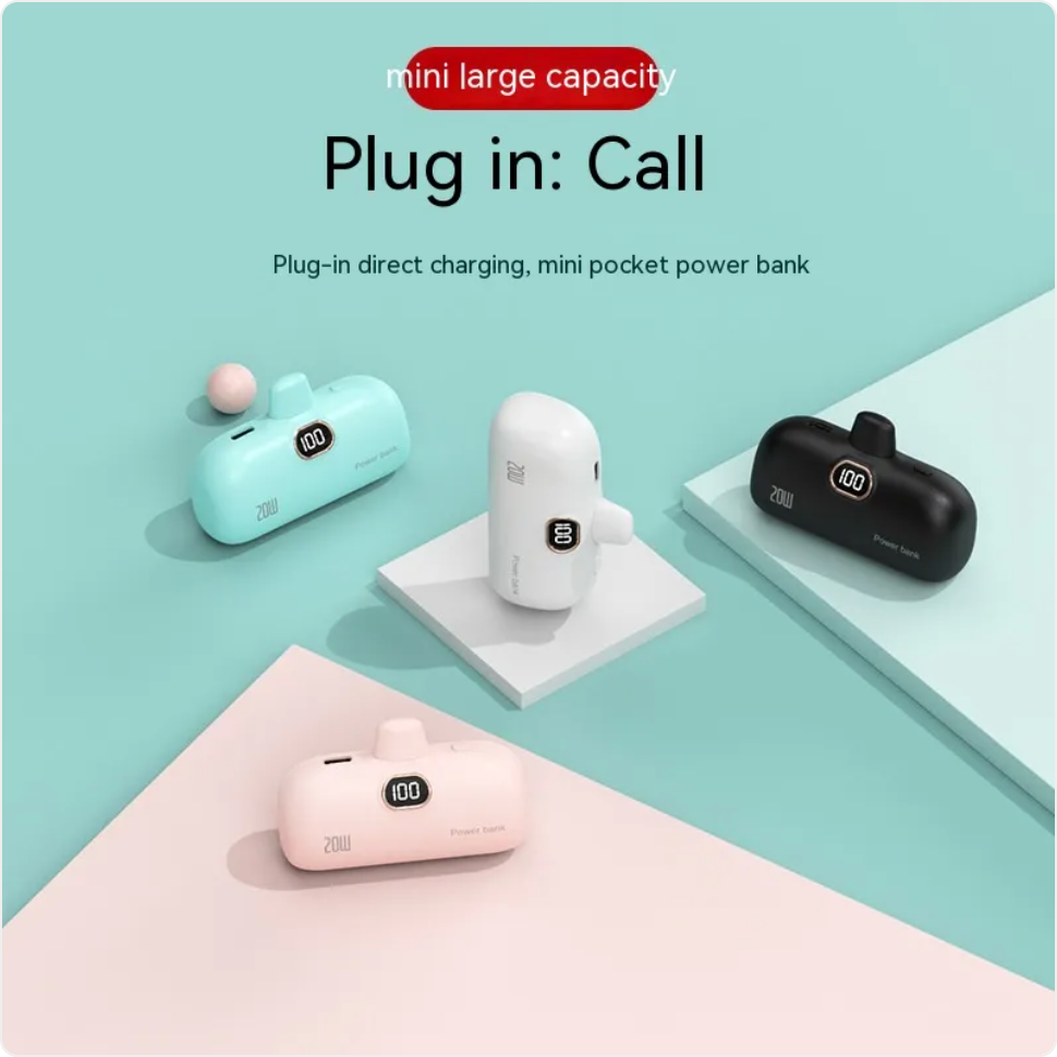 Mini Wireless Pocket Power Bank