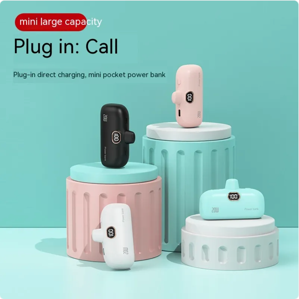 Mini Wireless Pocket Power Bank