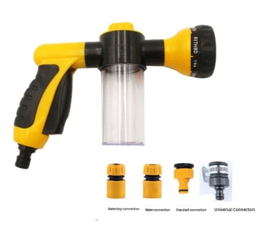 Lavage pour chiens en extérieur, pulvérisateur de douche pour animaux de compagnie haute pression, brosse de douche pour chiens et animaux de compagnie